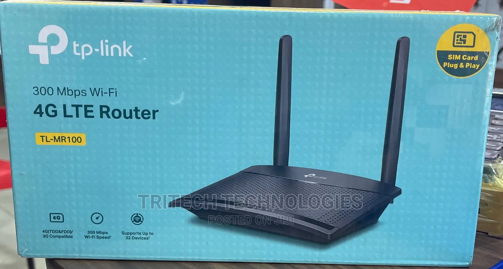 Tp-Link Tl-Mr100 300 MBPS Wireless N 4G LTE Router