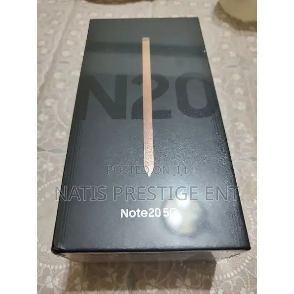 New Samsung Galaxy Note 20 5G 128 GB Black
