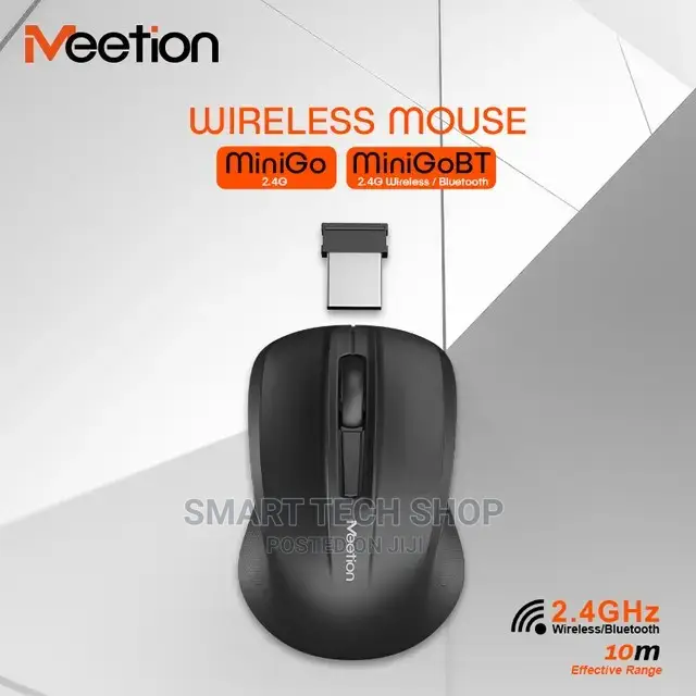 Meetion Minigo BT Dual Mode 2.4G Wireless Bluetooth Mouse
