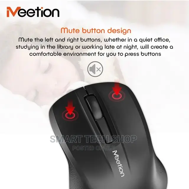 Meetion Minigo BT Dual Mode 2.4G Wireless Bluetooth Mouse