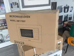 The New Midea 17 LTRS Stainless Steel Microwave (AM717BS7)