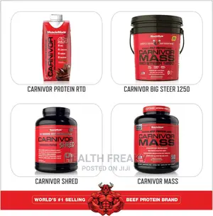 Carnivor Beef Protein Isolate Muscle Builder