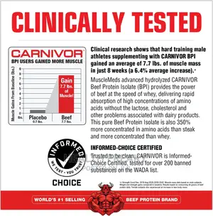 Carnivor Beef Protein Isolate Muscle Builder