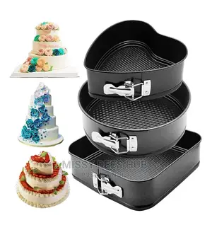 3pcs Non-Stick Cake Pan