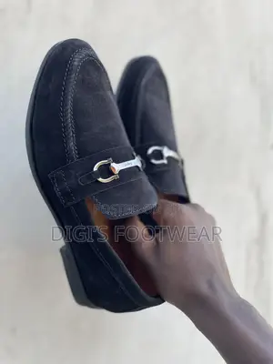 Black Suede Shoe