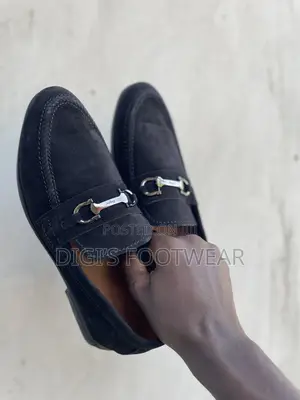 Black Suede Shoe