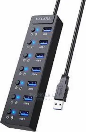 7 Port USB 3.0 Hub Splitter USB Hub 3.0