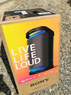 Original Sony SRS-XP500 X-Series Wireless Speaker Available.