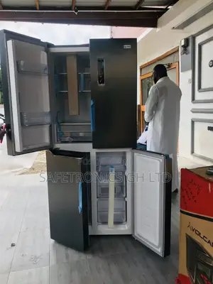Pearl 337ltr Side by Side Fridge 4stars PF-550BSS