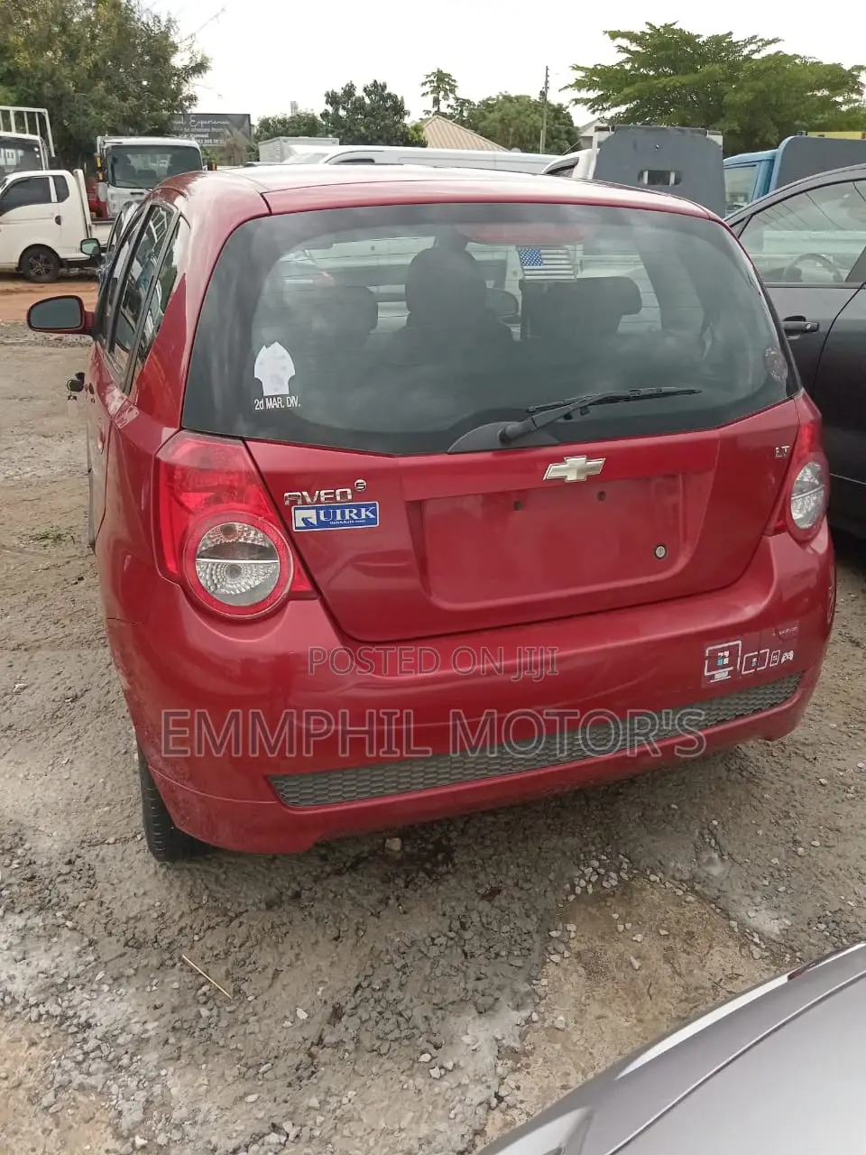 Chevrolet Aveo 1LT Hatch 2011 Red