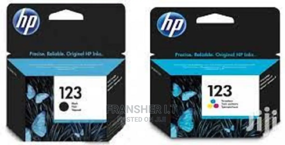 HP 123 Black Ink Catridge