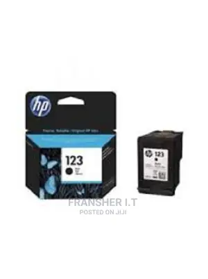 HP 123 Black Ink Catridge