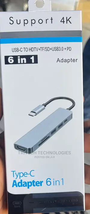 Usb-C to Hdtv+Tf/Sd+Usb 3.0+Pd