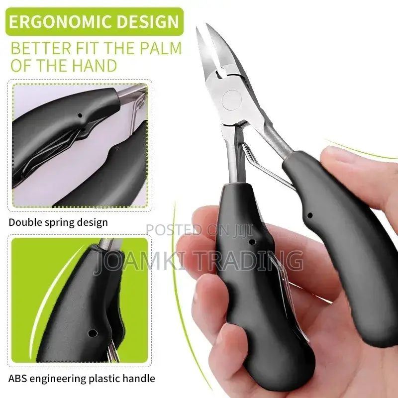 Nails and Toe Clippers Cutters. Manicure Pedicure Tool Kit