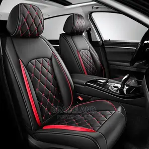 Original Leather Car Seat Cover Set Universal Vehicle Seat