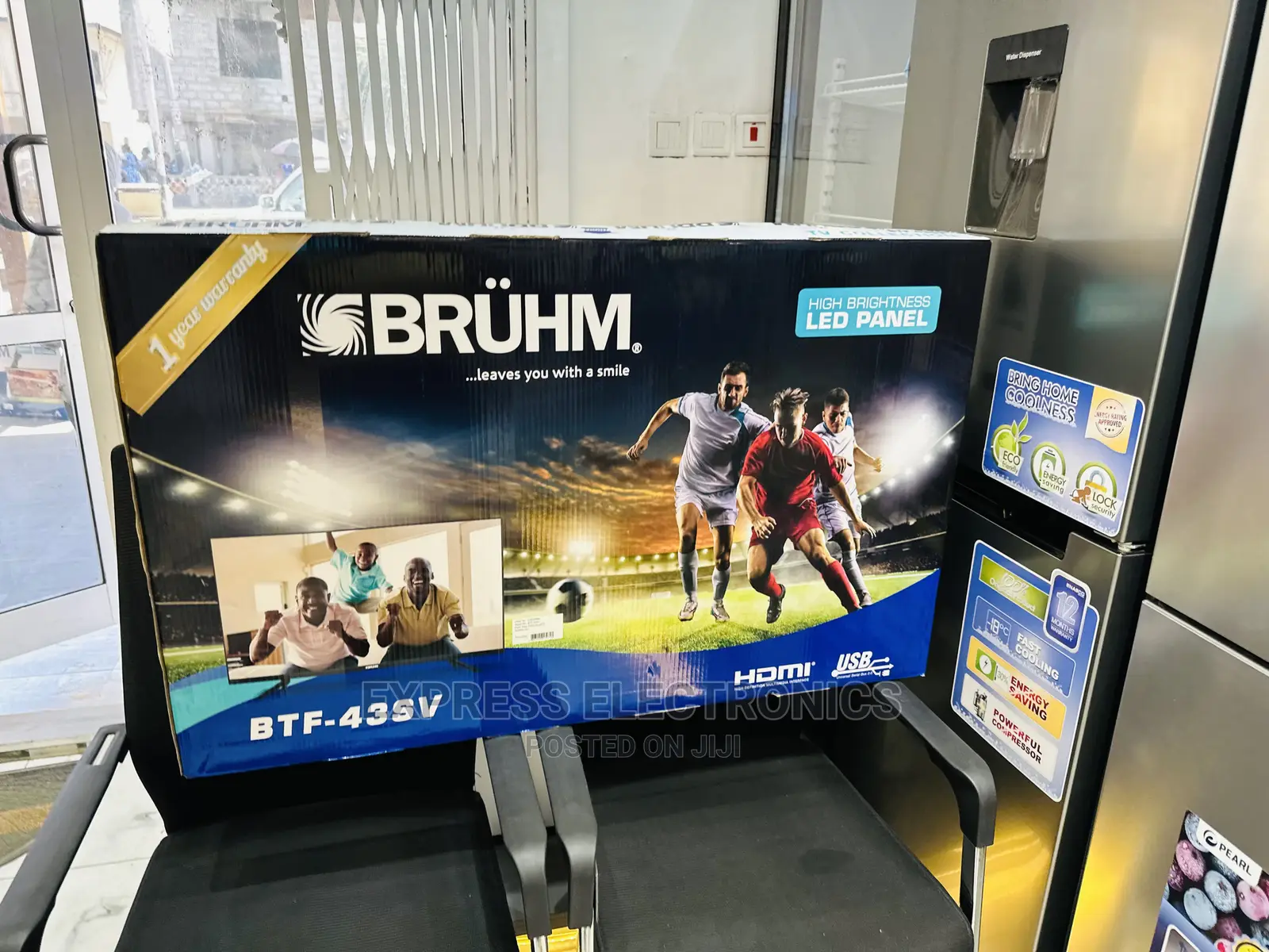 Brand New Bruhm 43”FHD Tv Smart Display