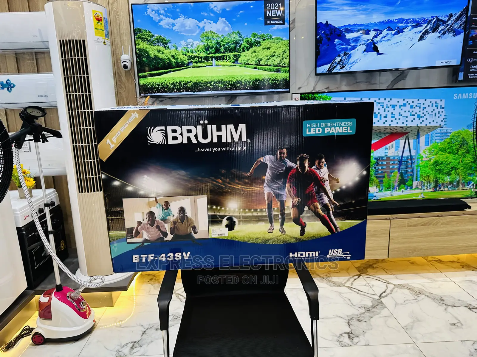 Buy for Less From 10gig Smart FHD Bruhm 43”Tv