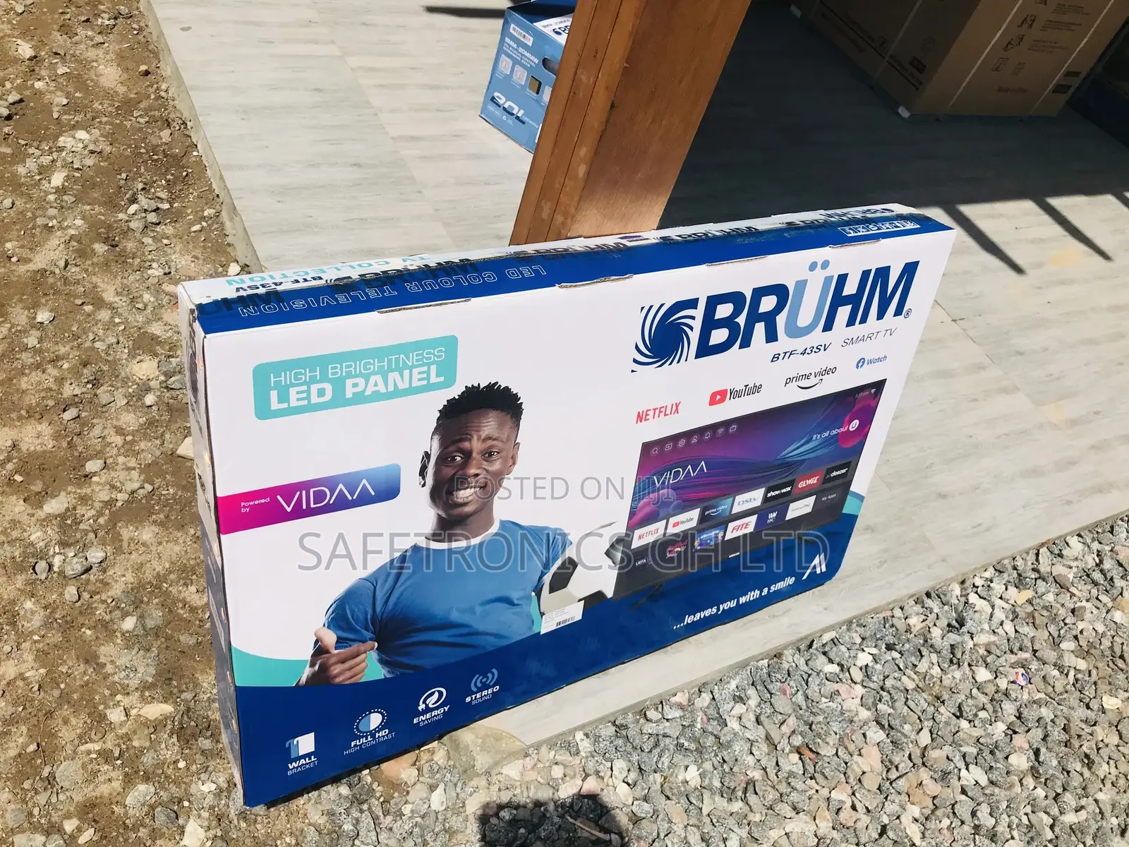 Nice Bruhm 43′′ FULL HD Smart LED TV [ BTF-43SV]