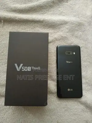 New LG V50S ThinQ 5G 128 GB Black