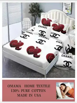 6 Pieces Bedsheet Set. 2 Bedsheets 4 Pillow Cases[Cotton]
