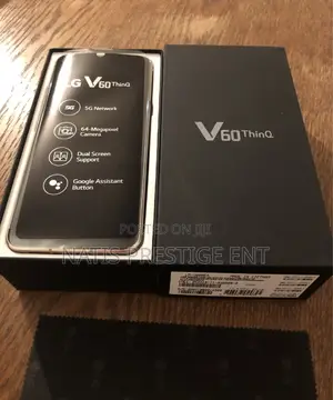 New LG V60 ThinQ 5G 128 GB Black
