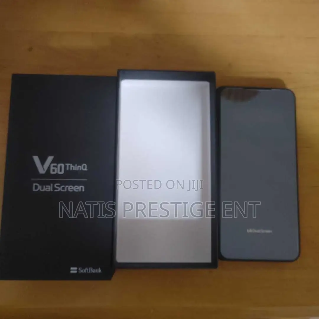 New LG V60 ThinQ 5G UW 128 GB Black