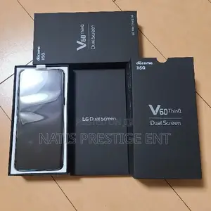 New LG V60 ThinQ 5G UW 128 GB Black