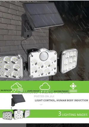 Motion Sensor Solar Street Light.