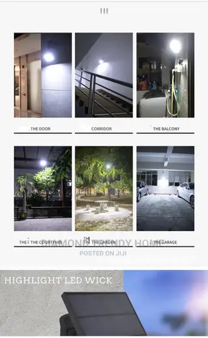 Motion Sensor Solar Street Light.