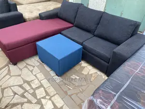 Sweet L Shaped Sofa Chair With Table Available as Sen