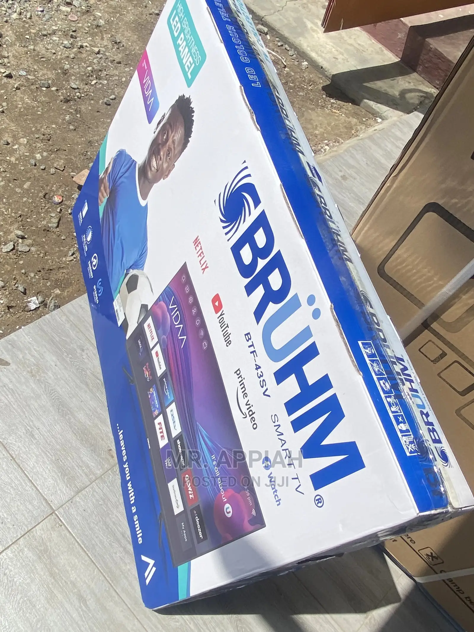 Bruhm 43inchs Full HD Smart LED Tv