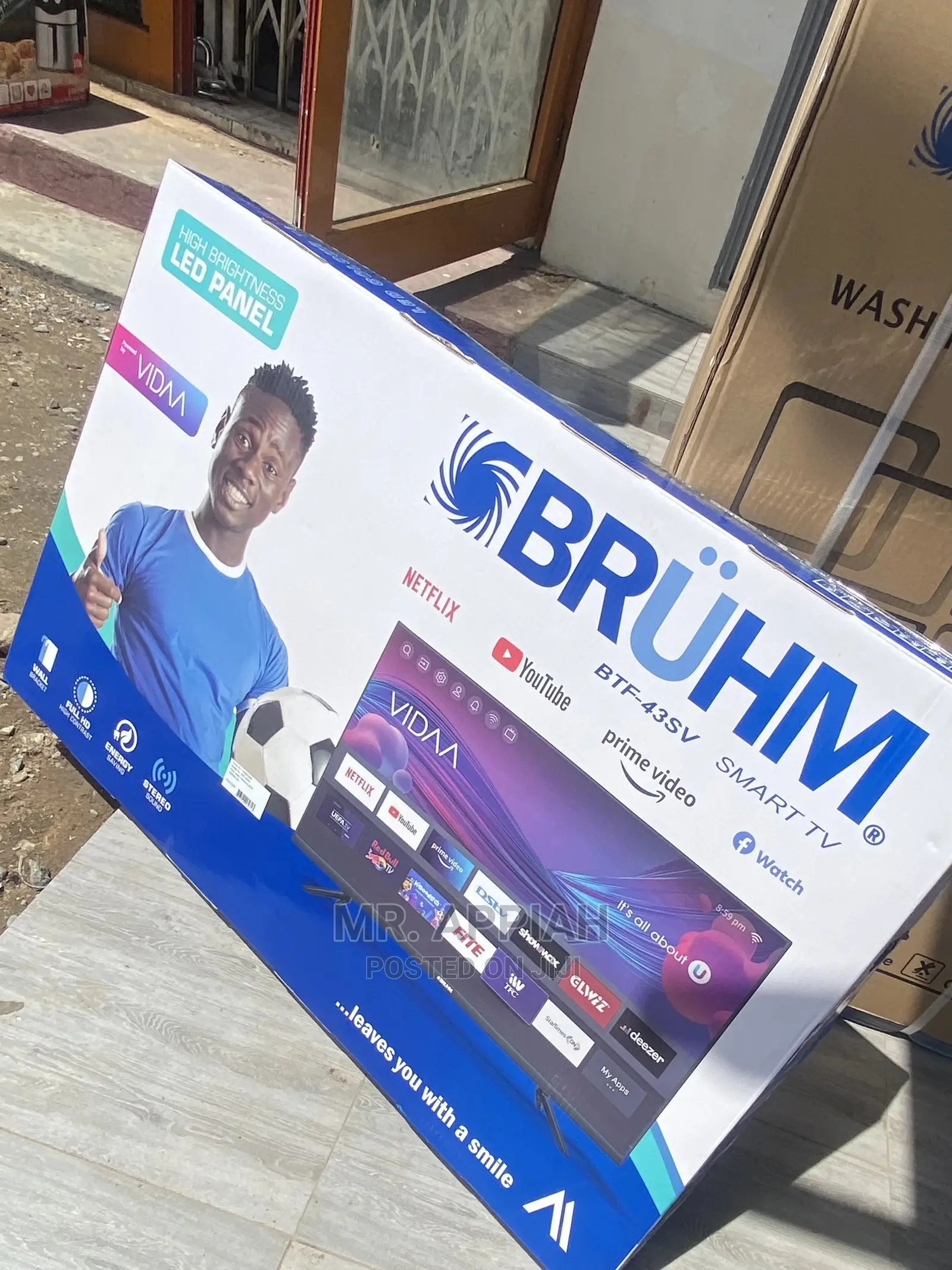 Bruhm 43inchs Full HD Smart LED Tv