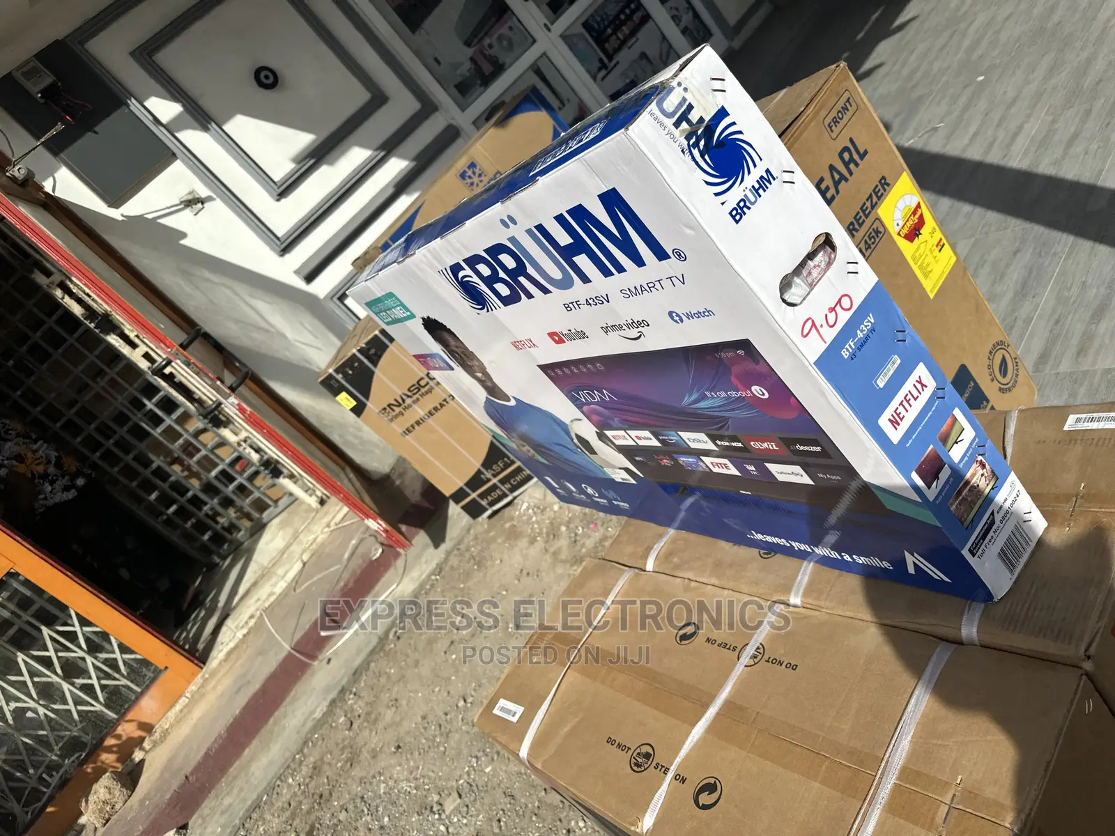 Bruhm 43”Smart Digital Process for Picture and Audio