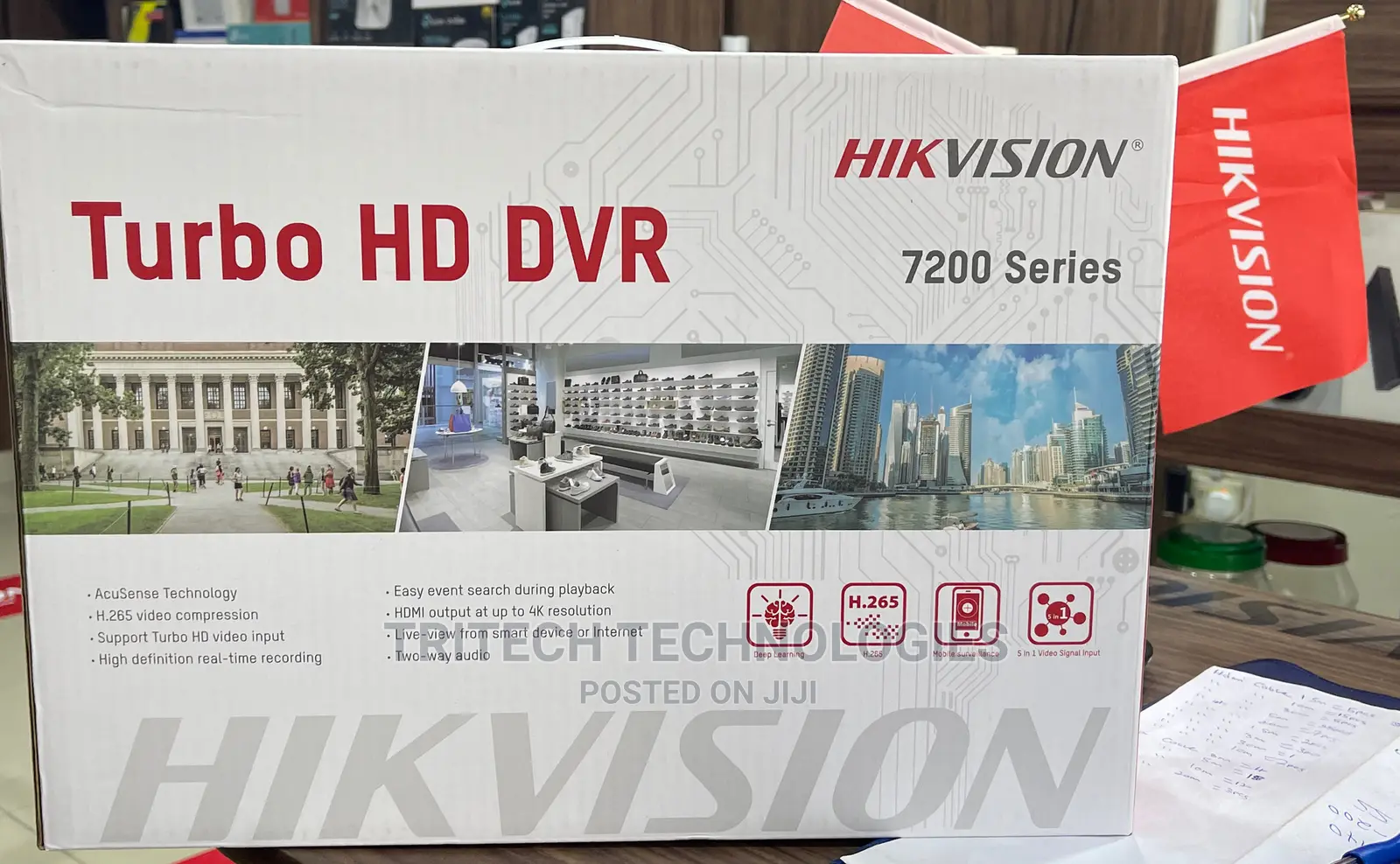 Hikvision 4ch DVR Up to 5mp and Ids-7204hqh1/S