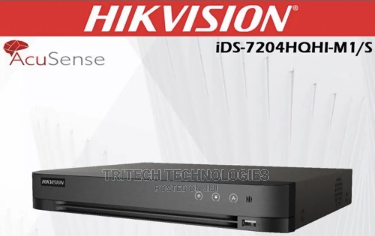 Hikvision 4ch DVR Up to 5mp and Ids-7204hqh1/S
