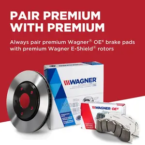 Wagner Brake OEX OEX1421 FRONT Disc Brake Pad Pair
