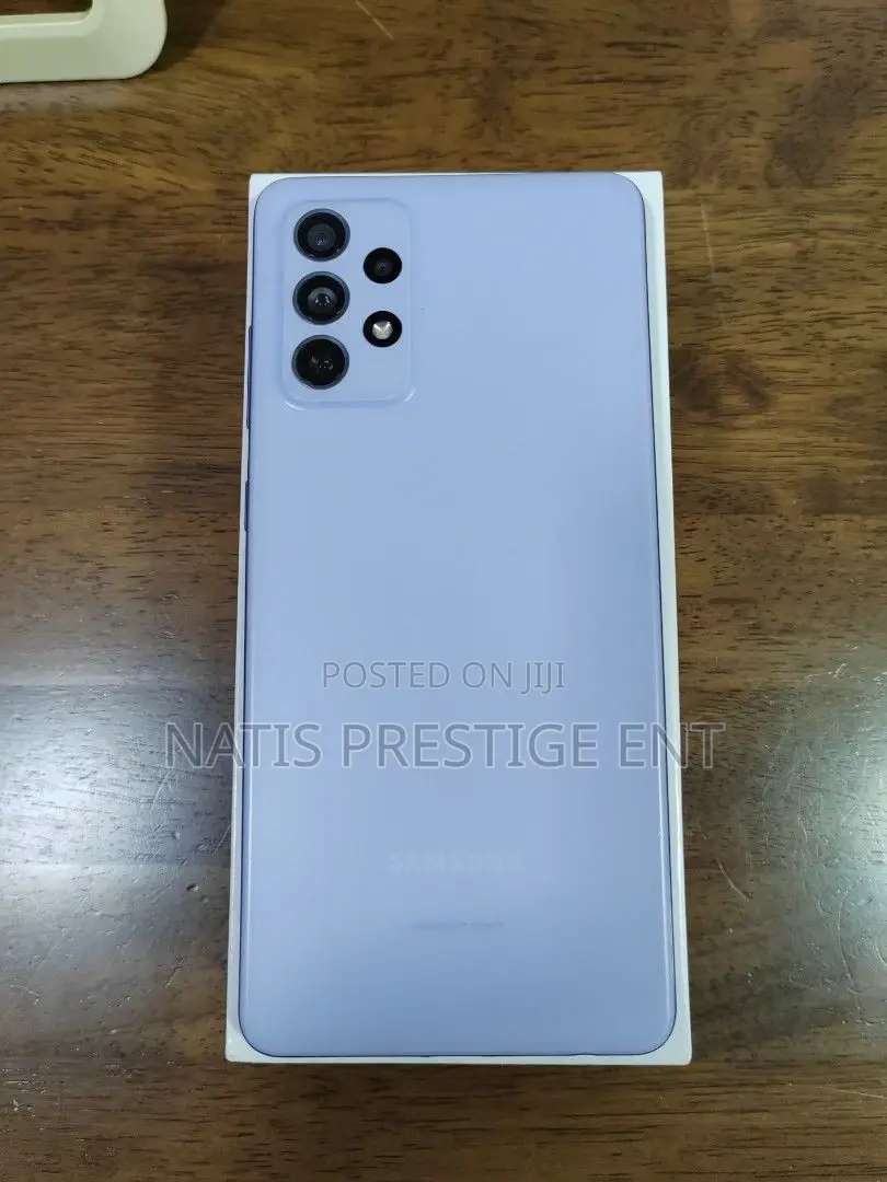 New Samsung Galaxy A72 128 GB Black
