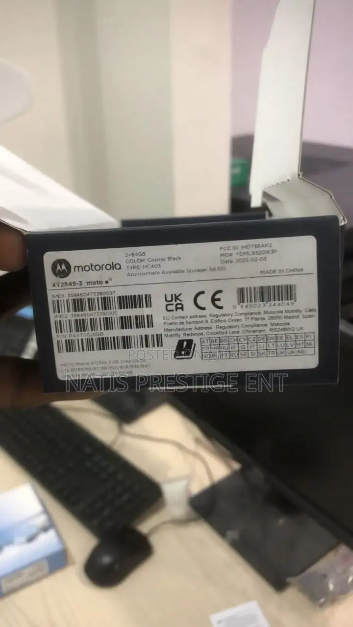 New Samsung Galaxy A72 128 GB Black