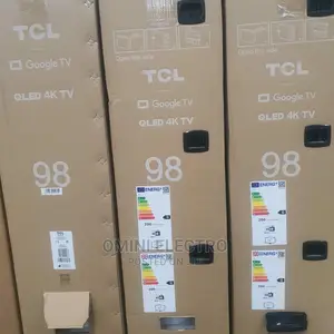 Brand New TCL 98" Mini Qled Uhd Android Google Tv With Voice C
