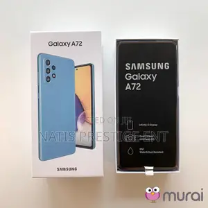 New Samsung Galaxy A72 128 GB Black