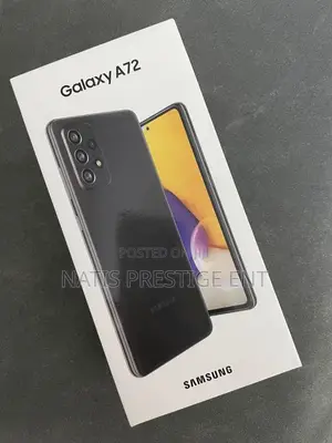 New Samsung Galaxy A72 5G 128 GB Black