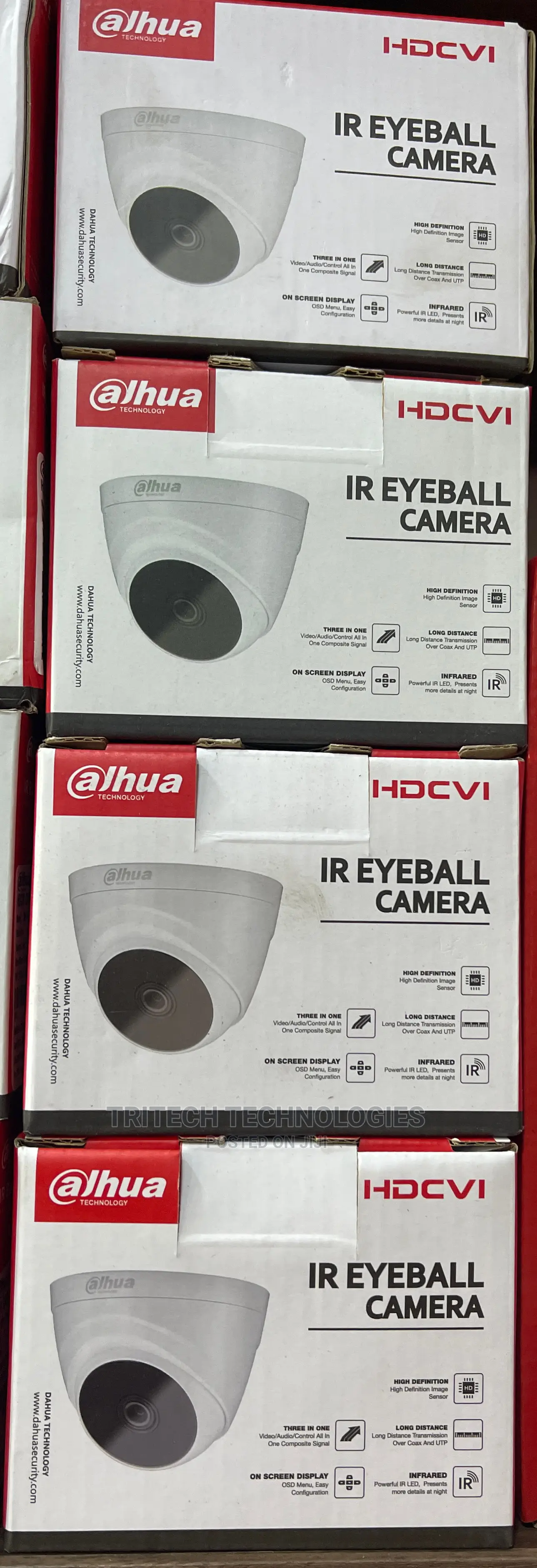 Dahua Hac-T1a21 2mp Hdcvi Ir Eyeball Camera