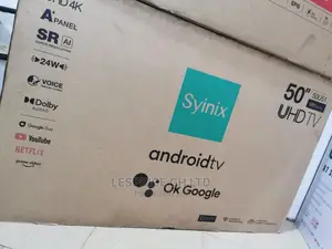 Wonderful Syinix 50 Smart Android UHD Tv