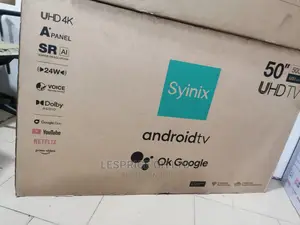 Awesome Syinix 50 Smart Android UHD Tv