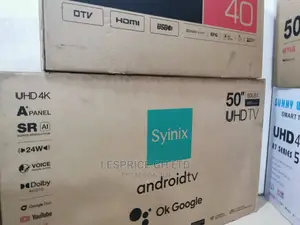 Affordable Syinix 50 Smart Android UHD Tv