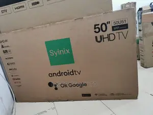 Sealed Syinix 50 Smart Android UHD Tv