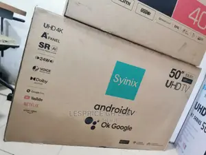 Latest Syinix 50 Smart Android UHD Tv