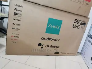 Latest Fresh Syinix 50 Smart Android UHD Tv