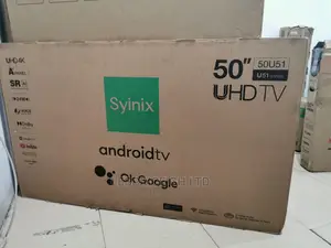 Crystal Clear Syinix 50 Smart Android UHD Tv