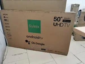 Crystal Clear Syinix 50 Smart Android UHD Tv